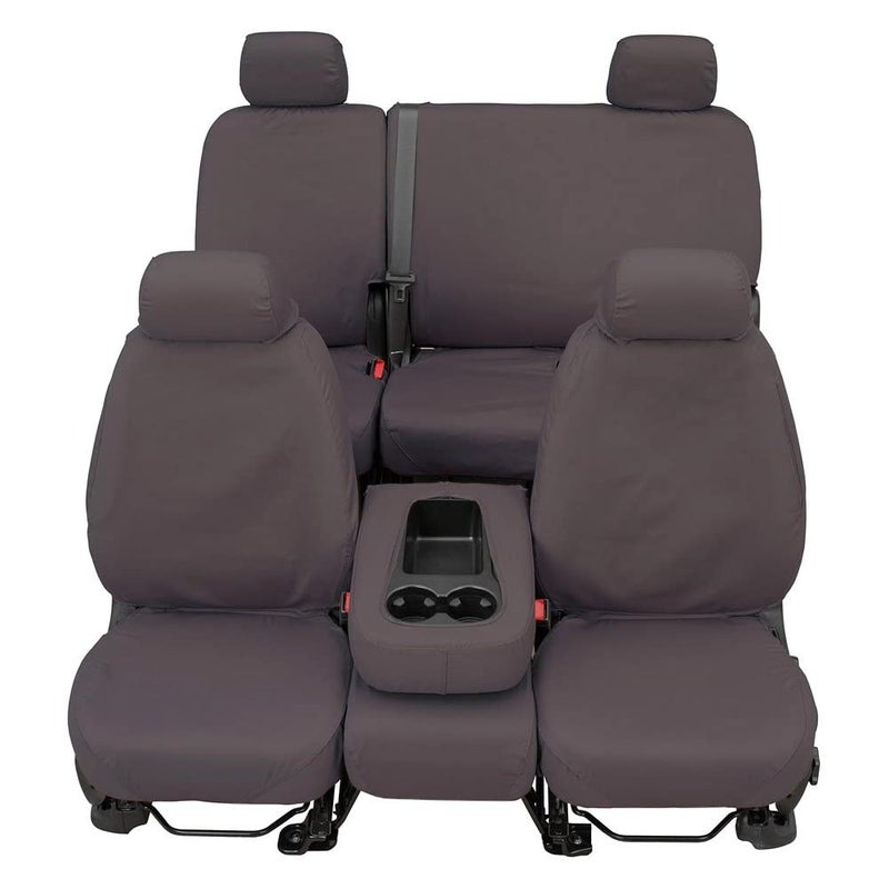 Covercraft Polycotton Seat Saver Custom Seat Covers, Grey - Image 3